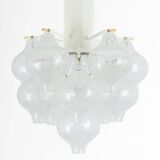 1 of 2 Small Tulipan Glass Wall Light by Kalmar, Austria, 1960s