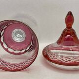 Unsigned crystal bezel - H=26cm D=12cm