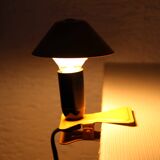 Mushroom lamp on clip