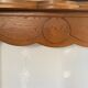 Louis XV-style oak mantelpiece