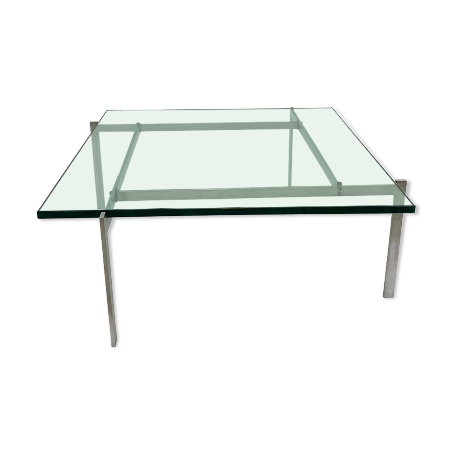 Square coffee table, PK61 model by Poul Kjorholm, edtion E Kold Christensen