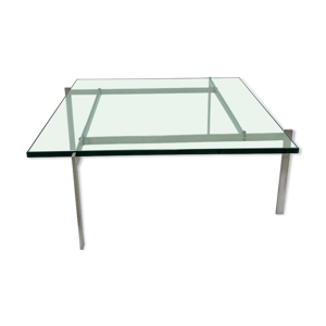 Table basse carrée modéle PK61 de Poul Kjærholm, edtion E Kold Christensen