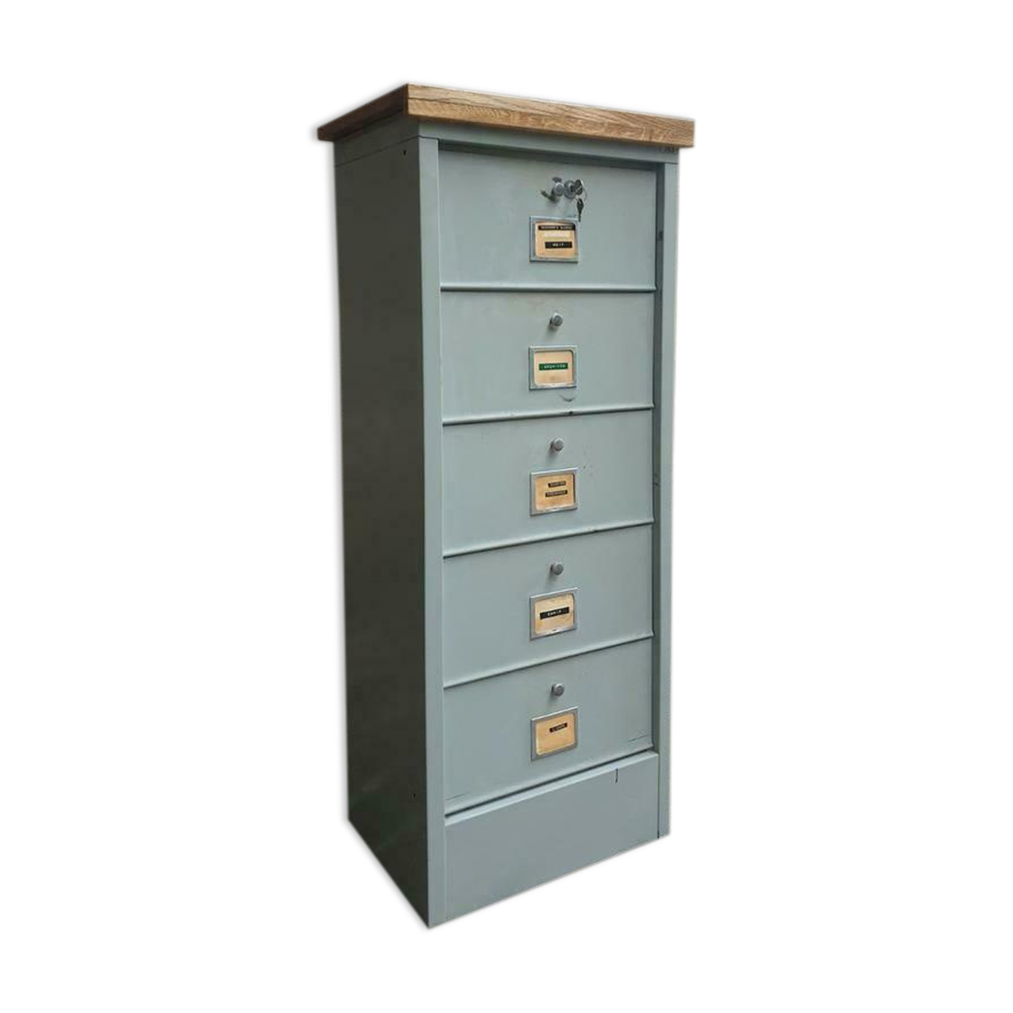 Old flap cupboard