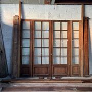 Interior doors with small panes, circa 1900