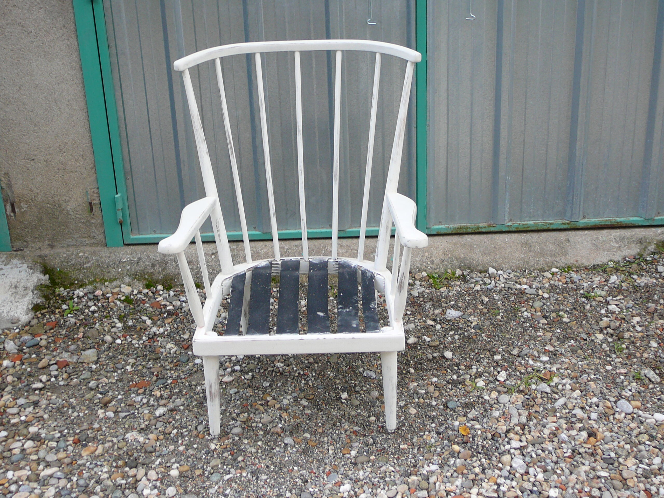 Baumann chair restyled shabby chic