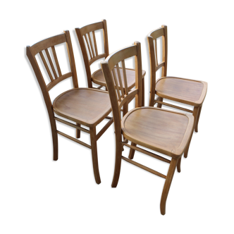 Série de 4 chaises bistrot Luterma