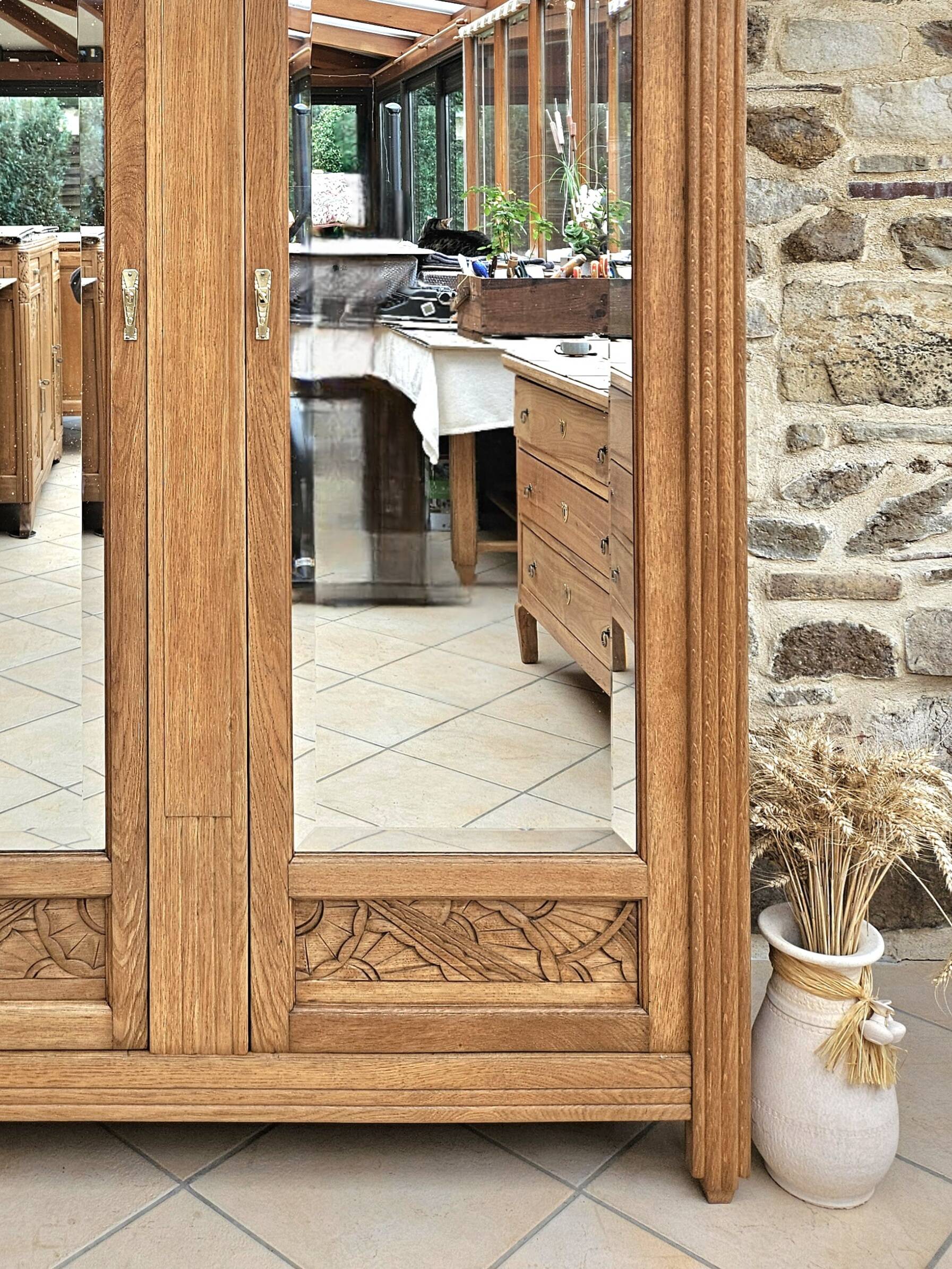 Parisian Art Deco wardrobe