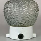 50s 60s lamp light wall lamp cellar lamp ceramic glass design 50s 60s