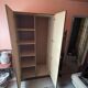 Vintage solid wood wardrobe