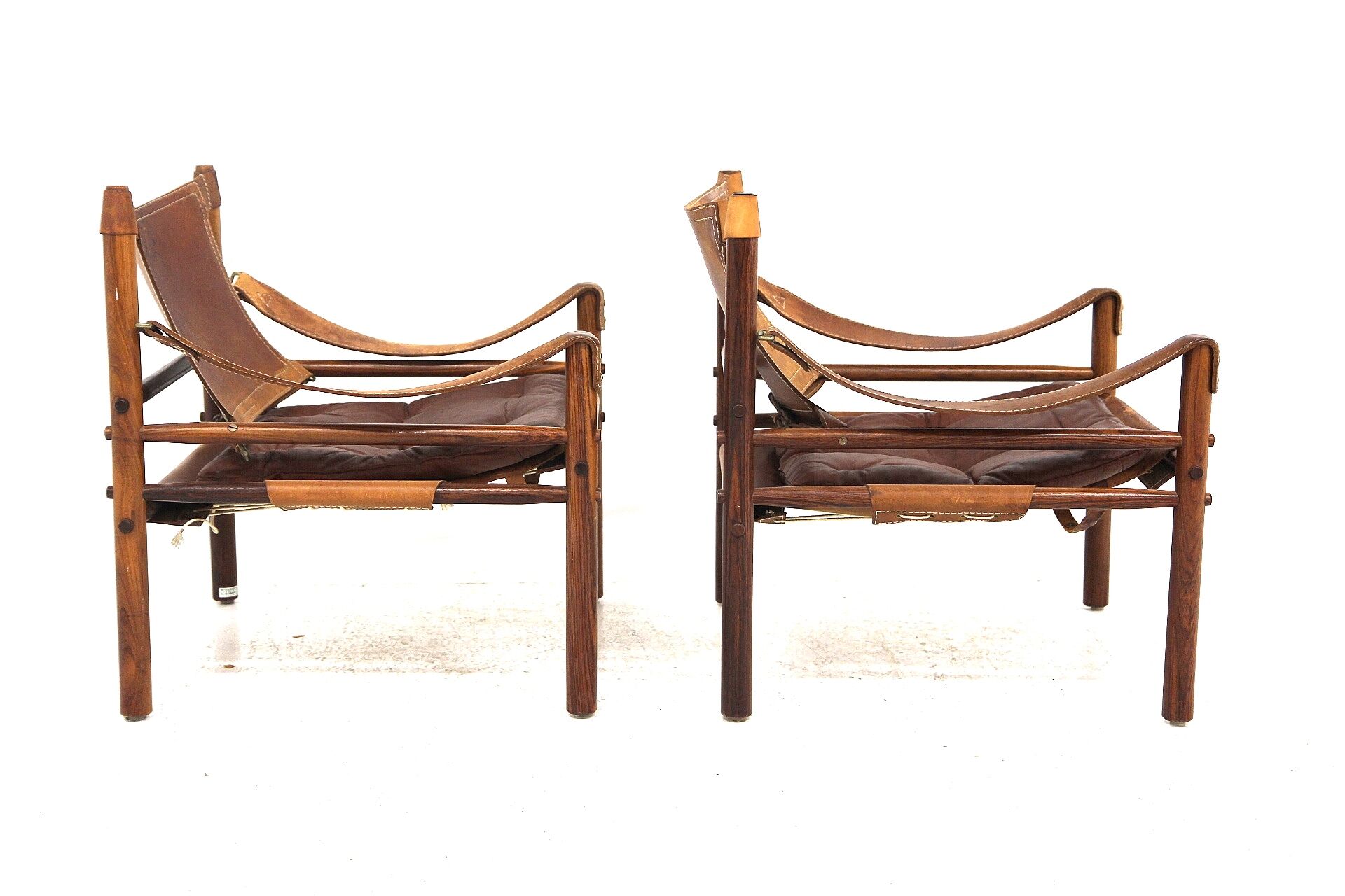 Set of 2 armchairs "Sirocco" Arne Norell, Sweden, 1960