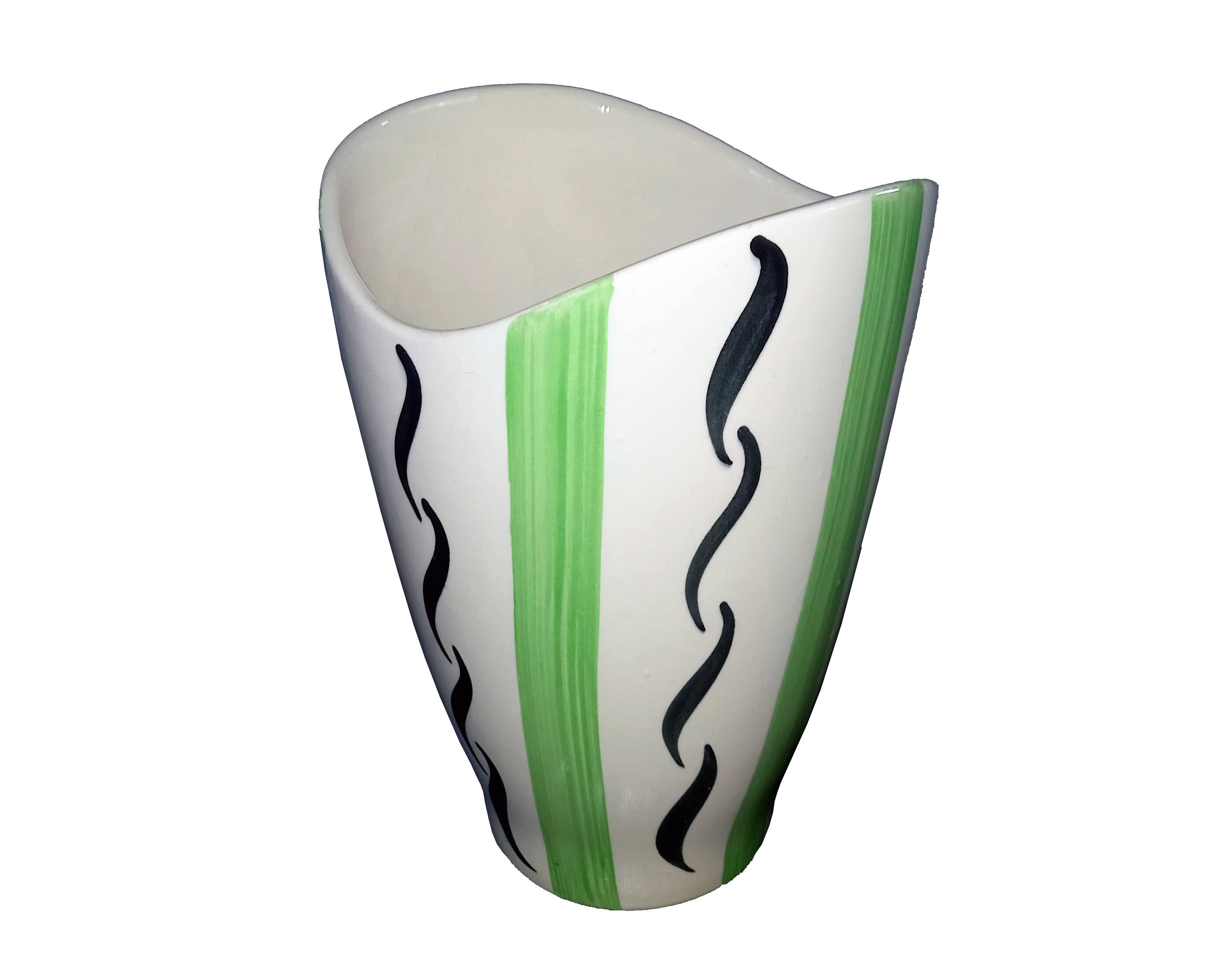 Vintage Vase • Saint Clément • Ceramic • France • 1950