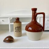 Old sandstone bottles