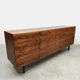 Vintage wooden sideboard credenza 1970