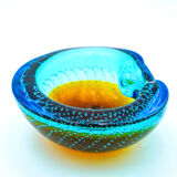 Murano pocket bowl "Sommerso Bullicante" – Galliano Ferro