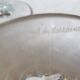 6 crystal wine glasses