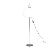 Lampadaire en chrome du milieu du siècle par Guzzini pour Meblo, Italie, années 1960