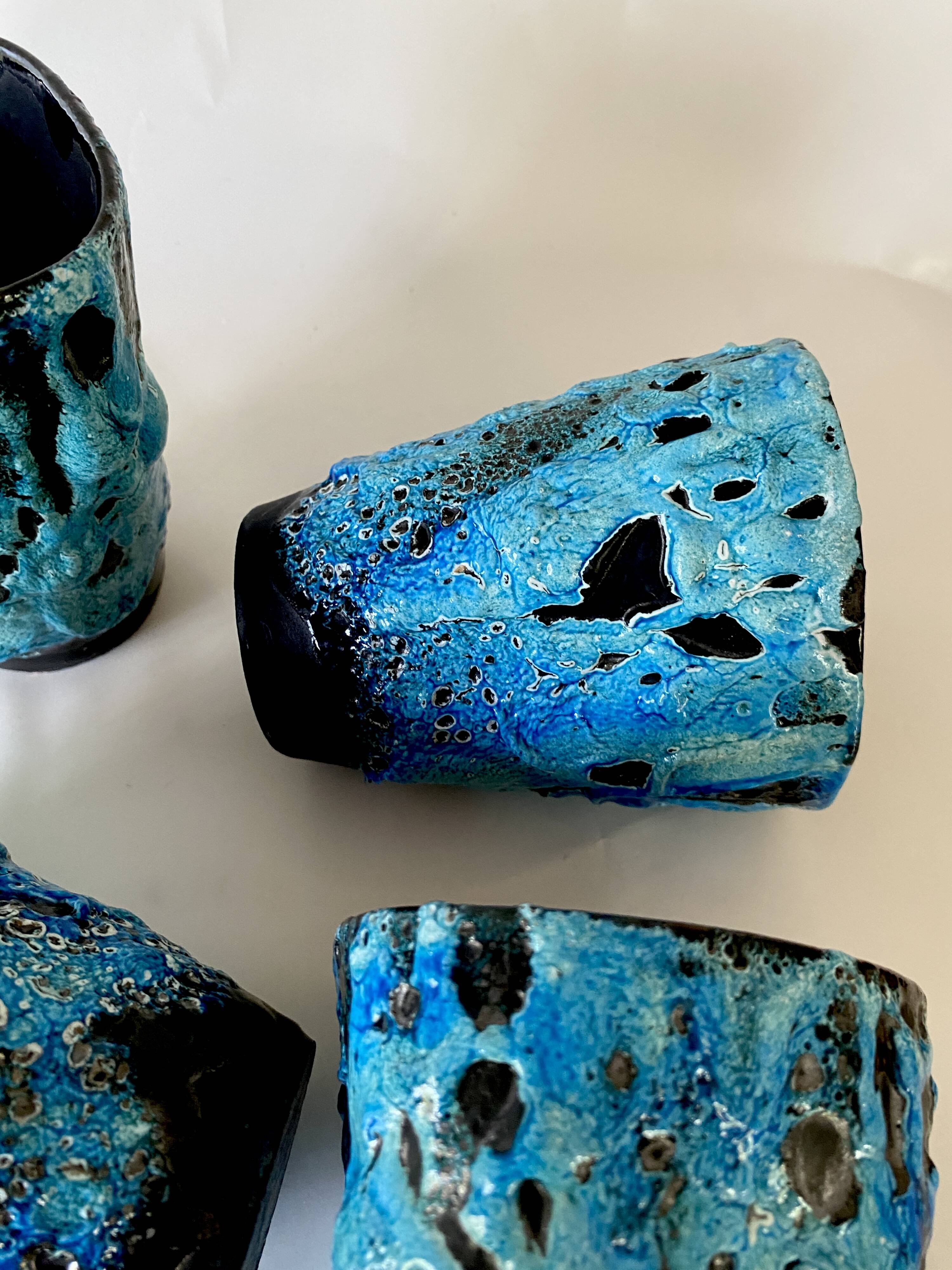 Ceramic vases from the 1970s