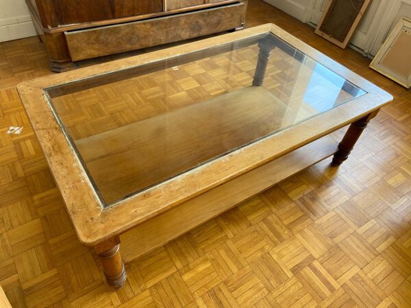 Table basse merisier