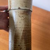 Stoneware ceramic pitcher