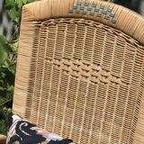 Set 2 sun loungers and table 60s