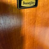 Enfilade vintage rétro vintage en teck par Beautility 1960