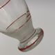 Set of 14 vintage glasses, 3 different sizes, white and red decorations - 1950s