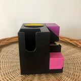 Vintage 80s pencil pot desk organizer