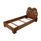 Bed 1 place "palm" wicker and rattan Vivai Del Sud