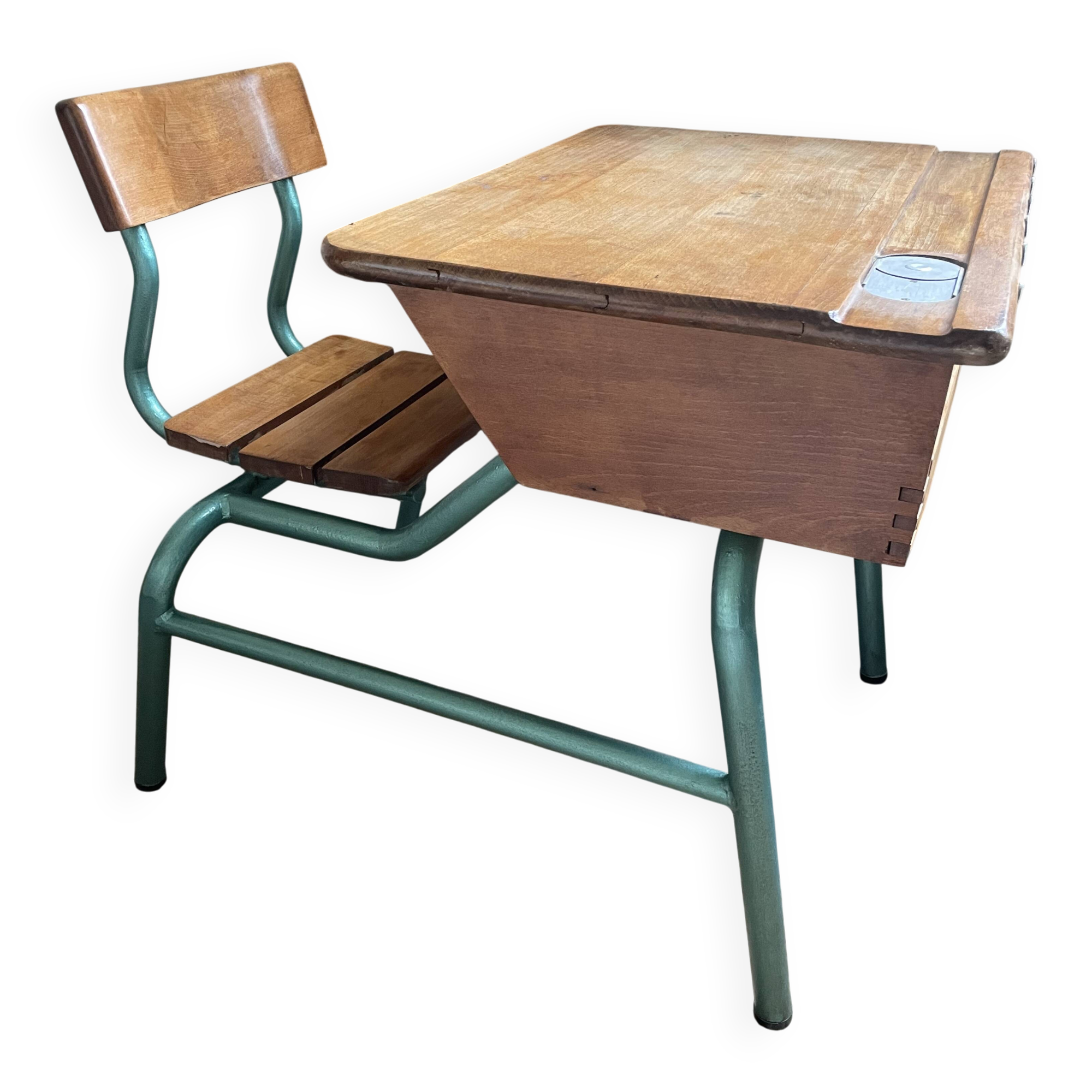 Vintage school desk - Maison Delagrave