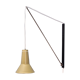 Dutch counterbalance arc wall lamp by Willem Hagoort for Hagoort Lighting, 1950s