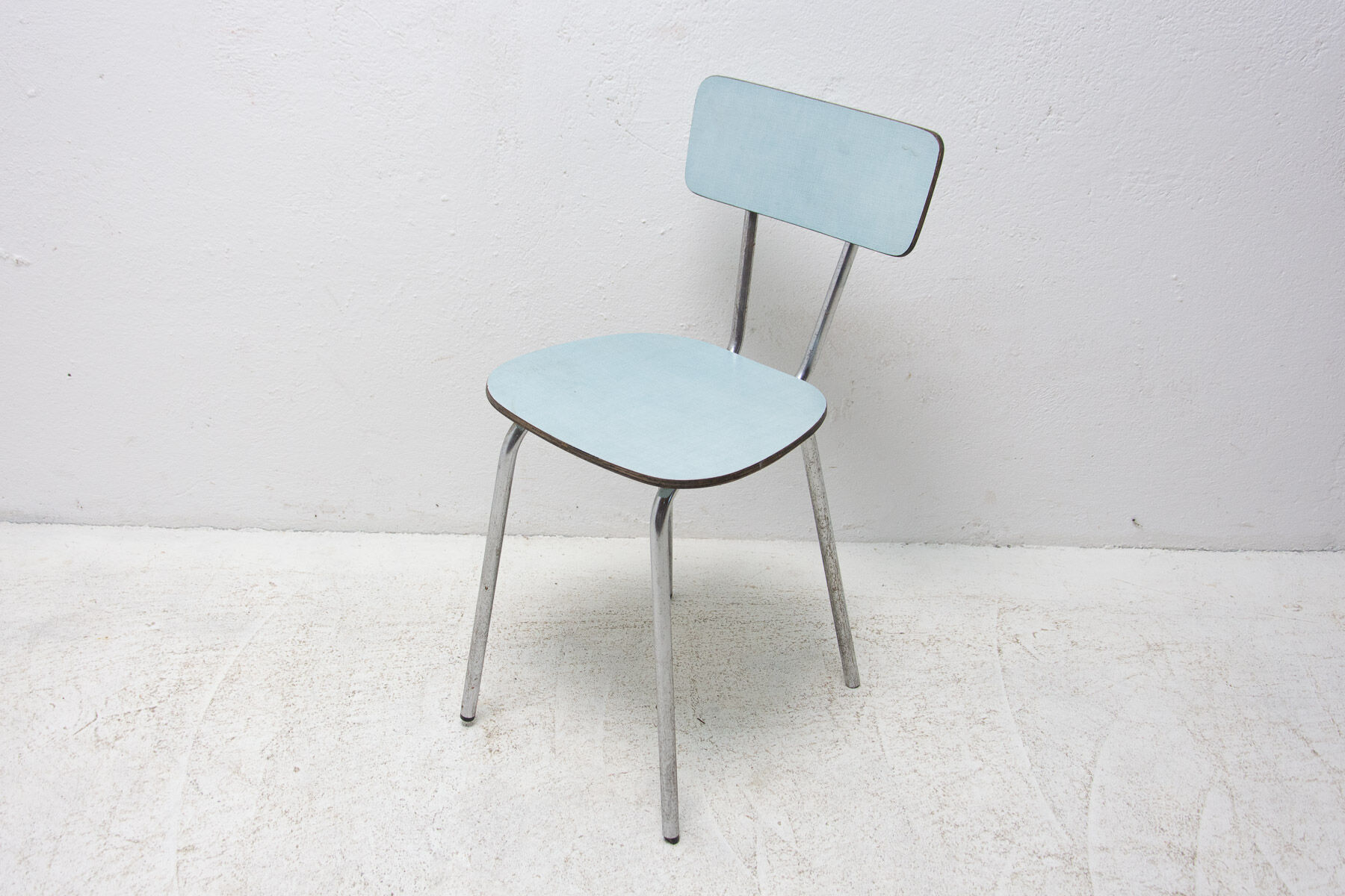 Czechoslovak colored formica cafe chair, 1960´s