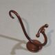 Single wall patére N°1 of Thonet Ca 1900, hat holder