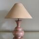 Lampe faïence Charolles années 80