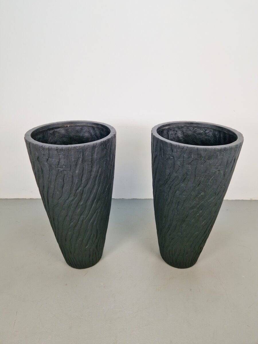 Large Handmade Talon Floor Vases or Planters, 2000s, Set of 2