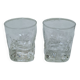 Set of 2 large whiskey glasses