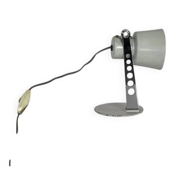 Small 1950s metal lamp