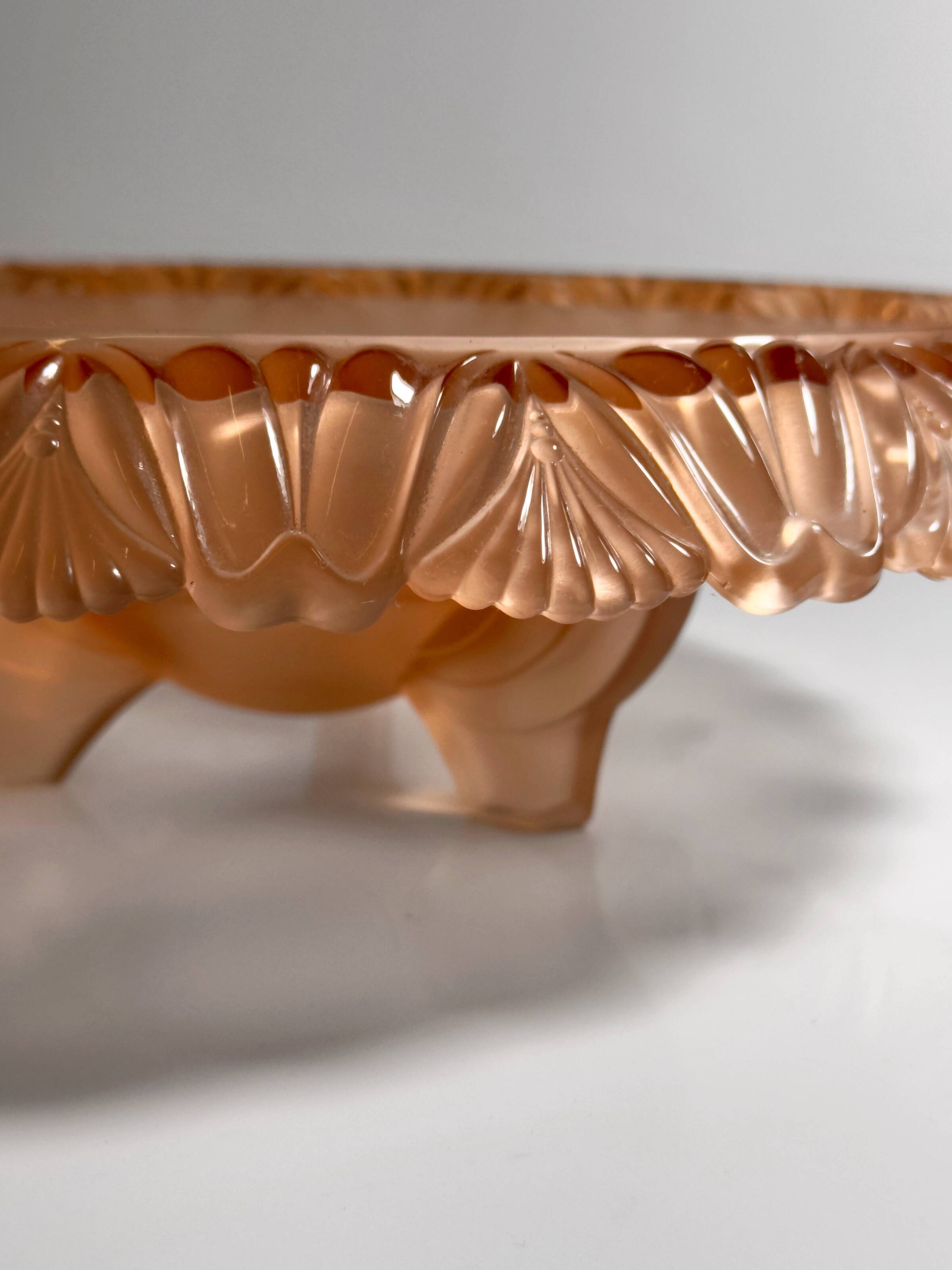 Walther Glass Rosalin Bowl - Series Pelikan 1935