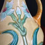 Art Nouveau ceramic vase by Gustave de Bruyn