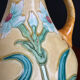 Art Nouveau ceramic vase by Gustave de Bruyn