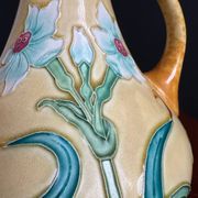Vase Art Nouveau céramique Gustave de Bruyn