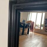 Mirror wood frame
