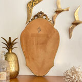 Old gilded mirror 40x24 cm