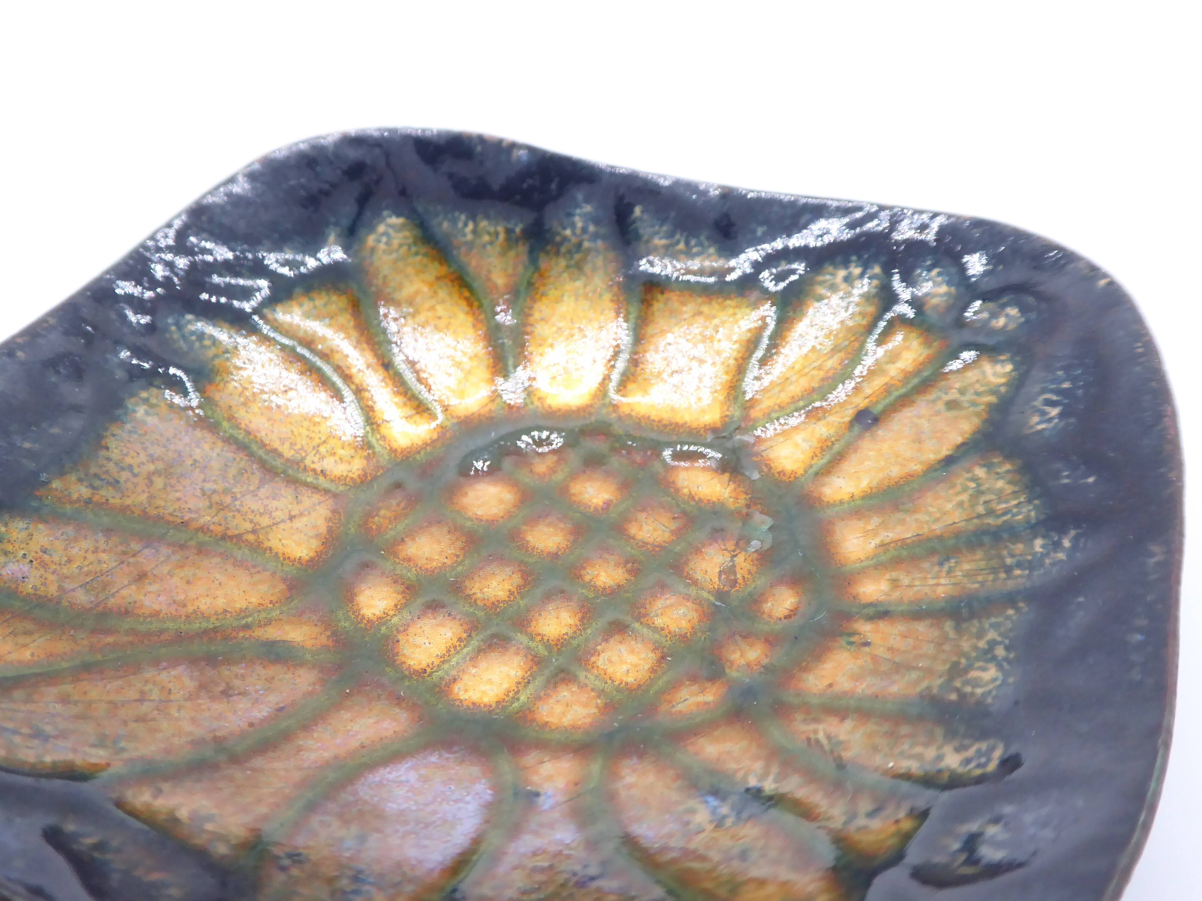 Cup / vacuum enamelled copper pocket