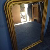 Louis Philippe mirror in gilded wood, 19th century - 110 cm