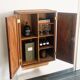 1950s handcrafted cabinet - Solid mahogany wood - Unique piece