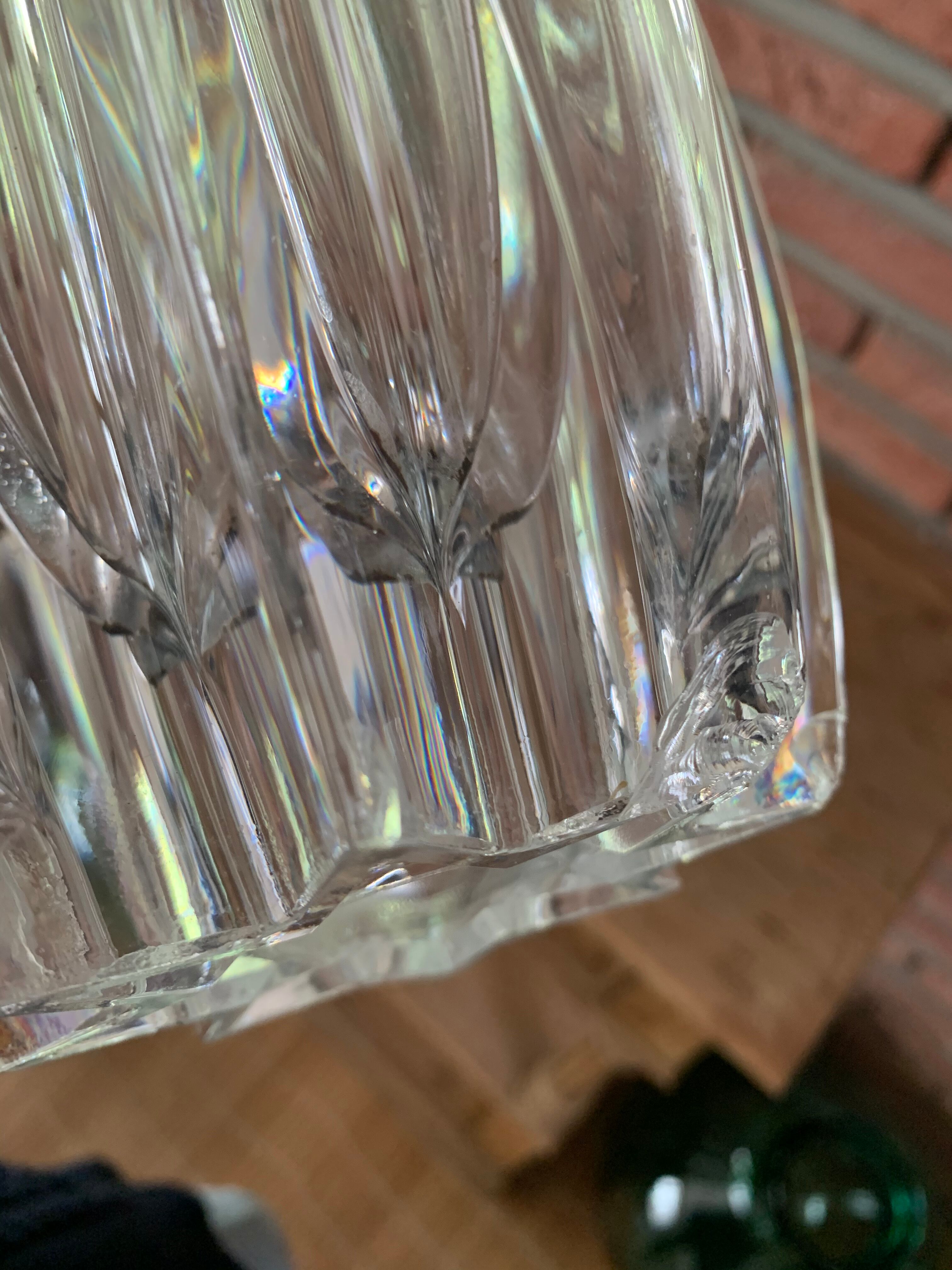 Crystal vase of Arques