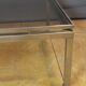 Table Basse carrée par Guy Lefèvre pour la maison Jansen vers 1970