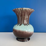 Vase germany bleu et maron