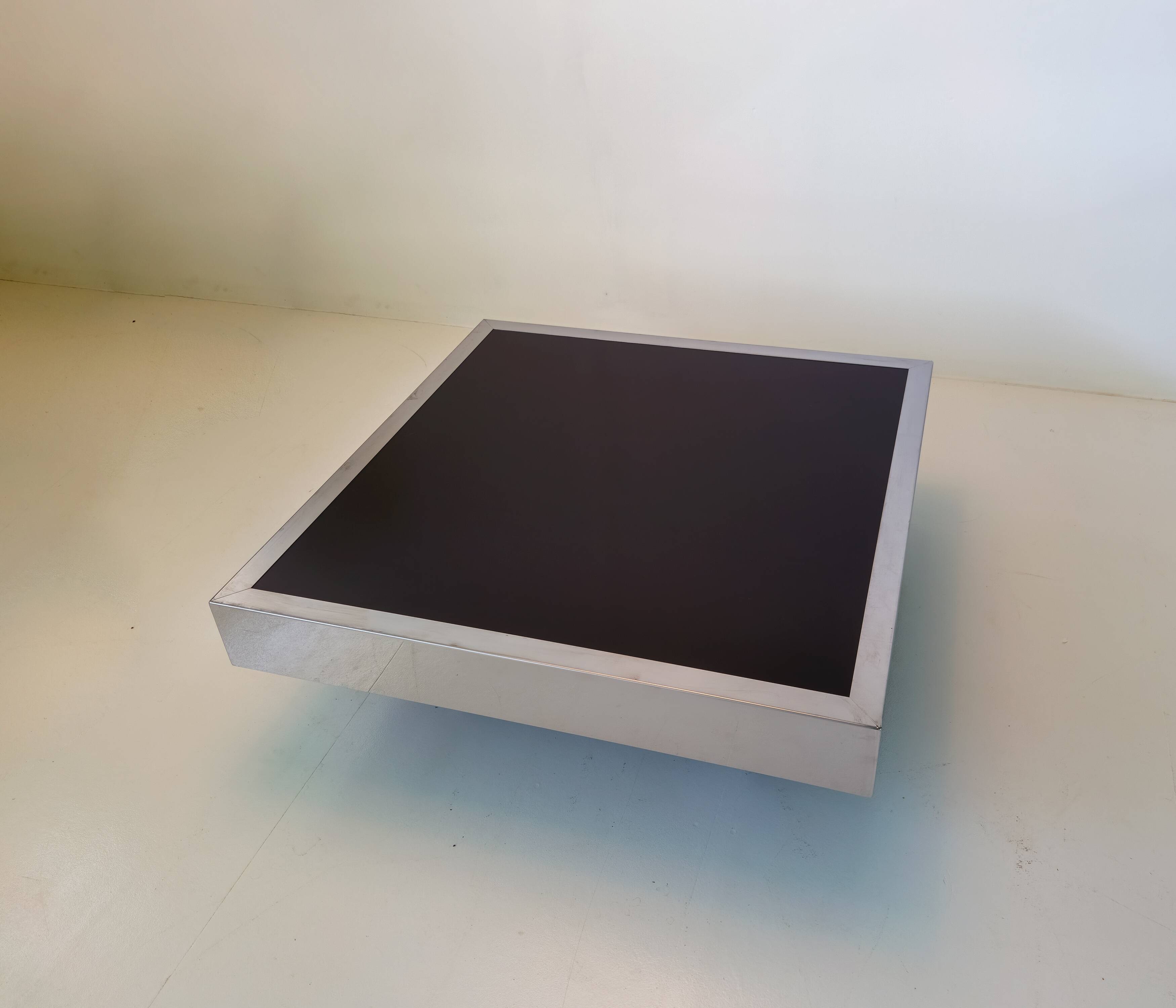 Willy Rizzo pour Cidue – Table basse, Italie, années 1970