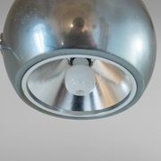 Vintage Floor Lamp, Chromed and Metal Structure, Italy 1960s